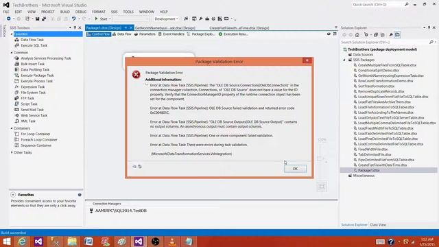Precedence Constraints in SSIS - SQL Server Integration Services (SSIS) Tutorial смотреть онлайн
