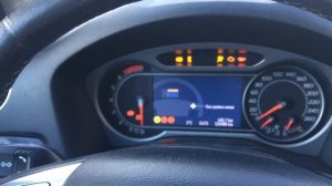 Режим самодиагностики Ford Mondeo 4. Активация режима самодиагностики.