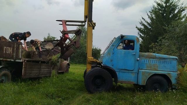 Ретро погрузчик АП 4045 смотреть онлайн