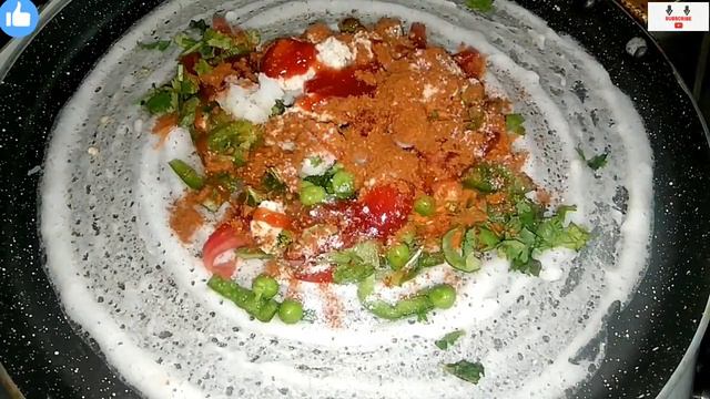 Pav bhaji dosa Recipe In Tamil|How to make pav bhaji masala dosa|North Indian style|Rockfort kitche смотреть онлайн