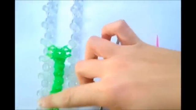 Фигурка Гусеница из резинок Rainbow Loom.Урок № 10 смотреть онлайн