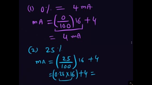 How to Calculate 4 to 20 mA from Percentage? - Instrumentation Formula смотреть онлайн