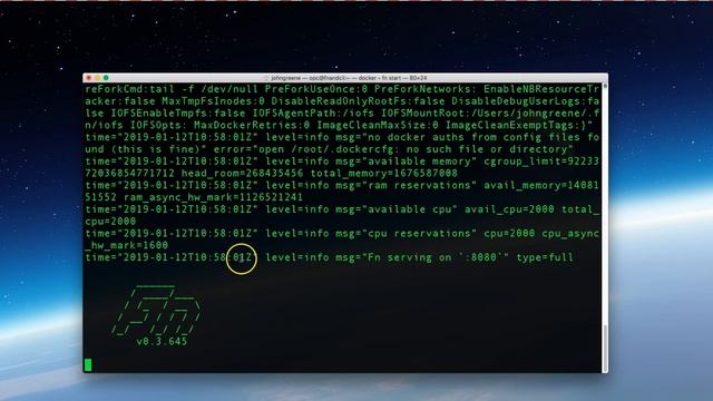 fnproject.io Quick Start смотреть онлайн