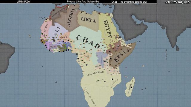 Africa Battle Royale - Hoi4 Timelapse смотреть онлайн