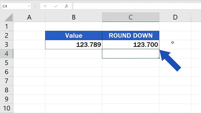 How to ROUND DOWN in Excel смотреть онлайн