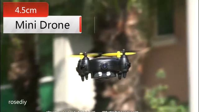 New Portable Smallest Mini Drone 4.5cm,Video Control,tiny palm drone смотреть онлайн