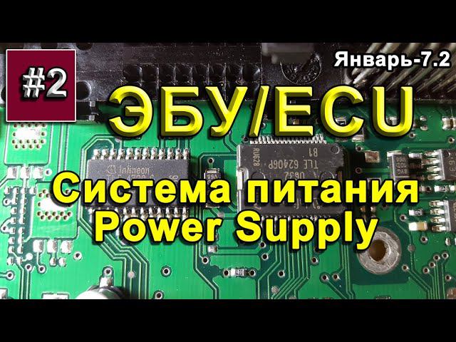 ЭБУ/ECU. Система питания