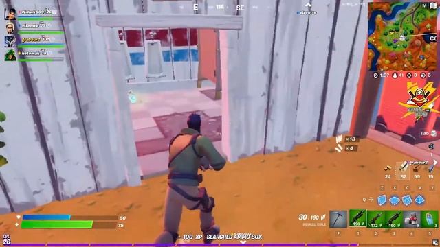 Almost Victory royale ? Fortnite gameplay batte royale no commentary смотреть онлайн