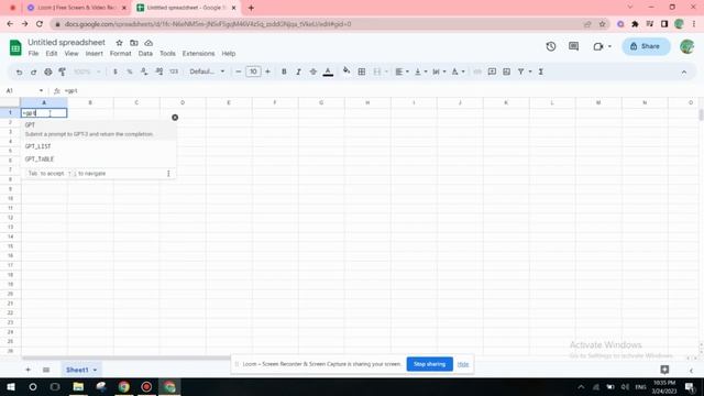 Chat GPT 3– Google Sheet Integration | how to connect chat GPT with google sheet without API key. смотреть онлайн