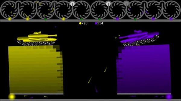 The Tank on the Jelly - Marble Race in Algodoo