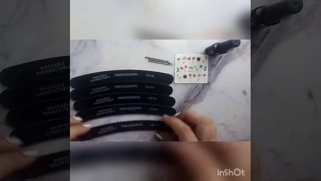 Распаковка с Алиэкспресс. Фрезы и кисти для маникюра смотреть онлайн