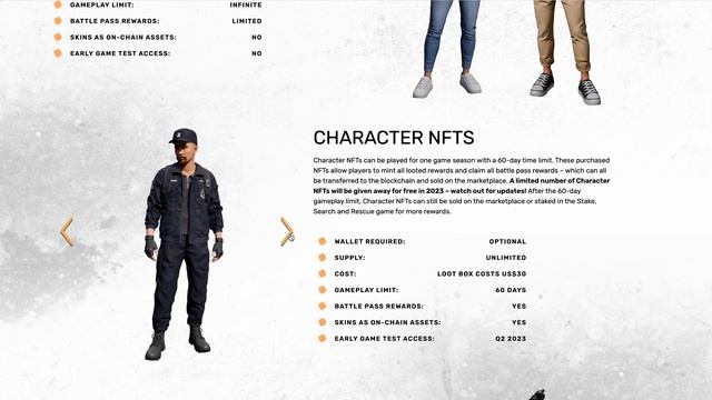 Genesis Character NFTs Sales — Last Remains обзор игры 2023 года