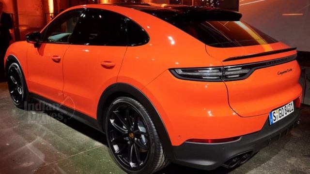 Porsche To Launch Cayenne Coupe In India By October 2019 смотреть онлайн
