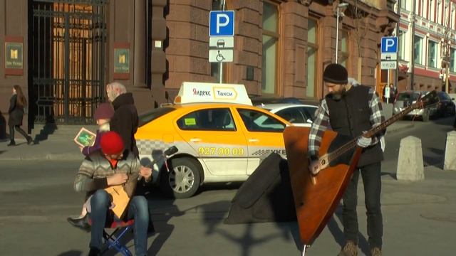 Колхозный панк.дуэт музыкантов.балалаечников.Сектор газа смотреть онлайн