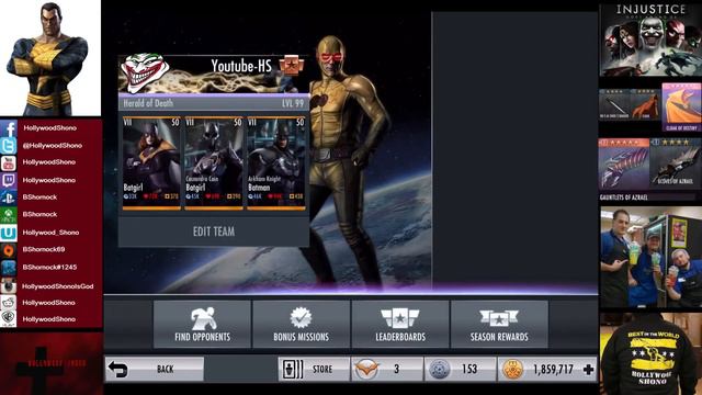 Injustice Gods Among Us iOS - Batgirl Gauntlet and Promoted to Level 50 Elite VII смотреть онлайн