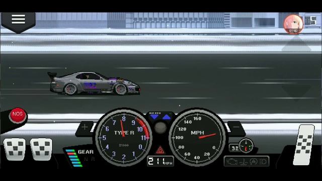 Pixel Car Racer: Top Secret v12 Toyota Supra?! смотреть онлайн
