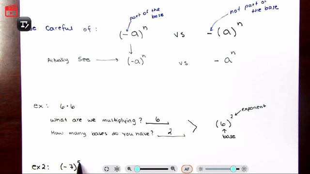 Evaluating Exponents смотреть онлайн