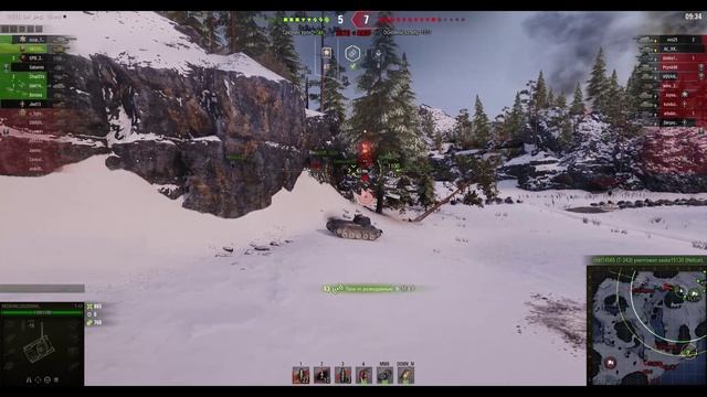 Т-43.Прокачиваемый СТ(СССР). Карта Линия Маннергейма. №-2 смотреть онлайн