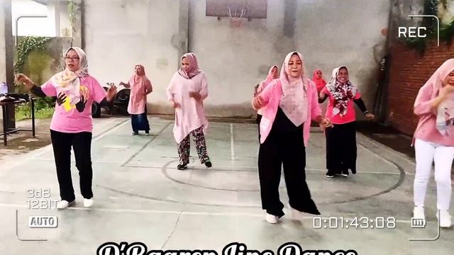 Despacito Cumbia || Line Dance || Chor By Ira Weisburd (USA) || D'Bagren Line Dance