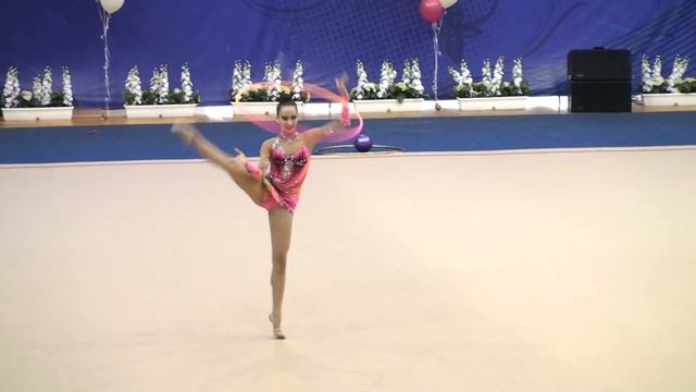Шугаипова Амина, обруч. ЧР 2015 16.04 смотреть онлайн
