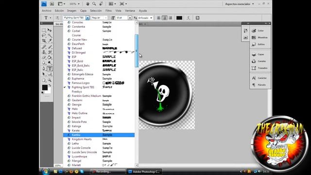 Como hacer un logo con photoshop CS4 смотреть онлайн