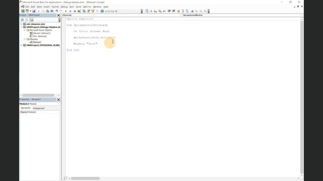 MS Excel - Obsługa błędów w aplikacji (VBA) смотреть онлайн