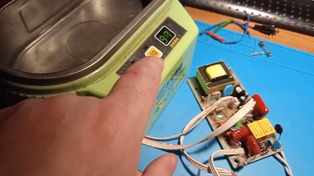 Ремонт ультразвуковой ванны GAOYUE 3560, завершение смотреть онлайн