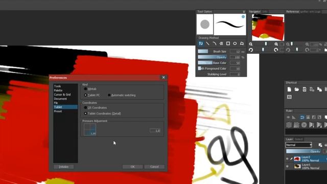 Баг в OpenCanvas 7 \ графический монитор XpPen 15.6 смотреть онлайн