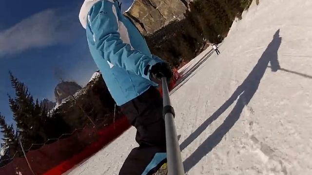 Francesco Eri snowboard action Canazei смотреть онлайн