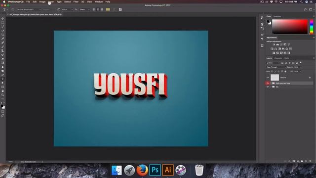 Vintage Text Effect Style 7 - Photoshop смотреть онлайн