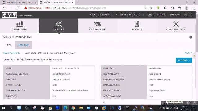 AlienVault OSSIM SIEM Часть 2.1 смотреть онлайн