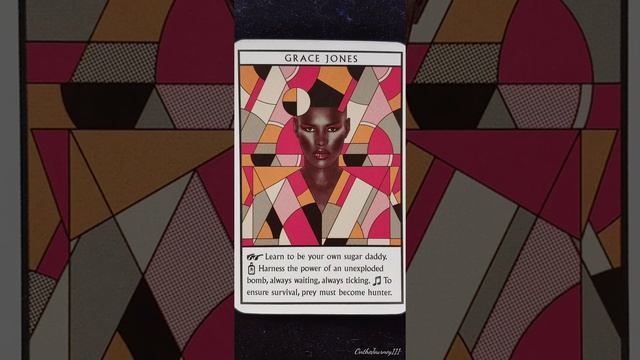Grace Jones ? Music Oracle card meaning смотреть онлайн