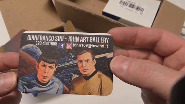 UNBOXING VISTAPRINT BUSINESS CARD G.S.JOHN ARTIST PAINTER смотреть онлайн