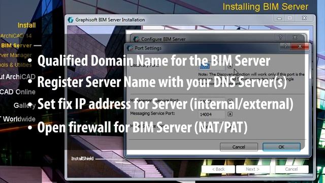 Getting started with the GRAPHISOFT BIM Server - WAN connection on Windows смотреть онлайн
