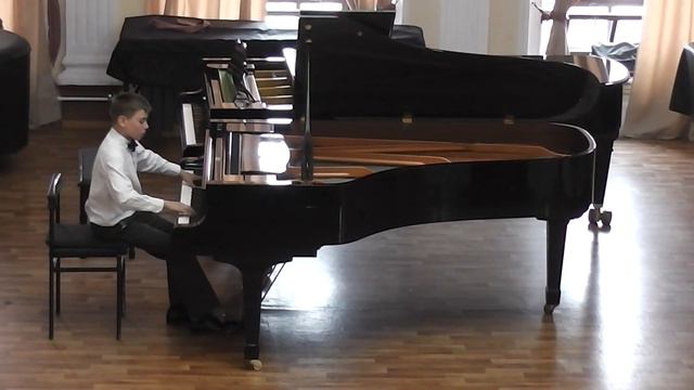 Сarl Czerny - The Art of Finger Dexterity Op.740, Book II - No.14, Nick Nikulin, 13y.o. смотреть онлайн