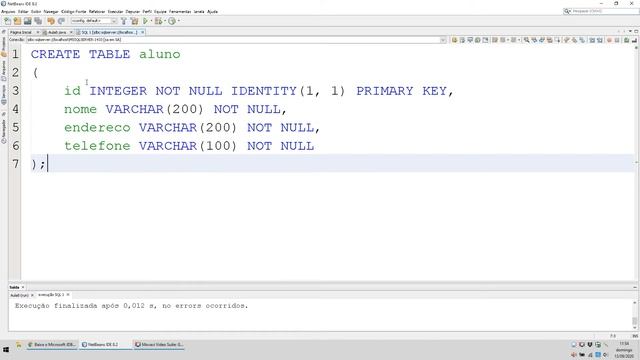 Aula 09 - Conexão JDBC com SQL Server смотреть онлайн
