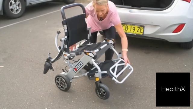 Pride I-Go Plus Electric Folding Wheelchair Powerchair Review and Demonstration смотреть онлайн