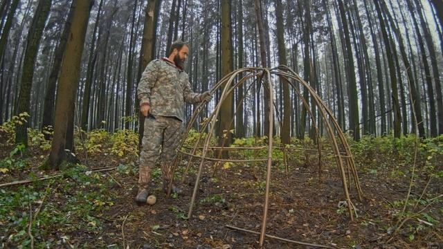 Баня инипи глазами Паровара, строим лесную баню, как у индейцев смотреть онлайн