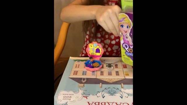 Распаковка Polly Pocket с Миленой Ангел