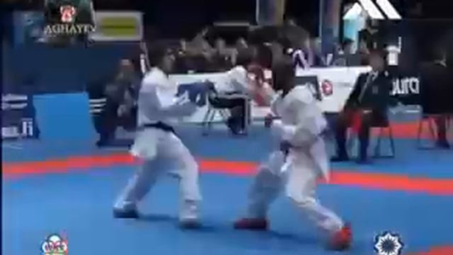 Kumite karate WKF Rafael Agaev смотреть онлайн