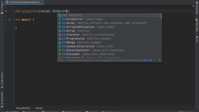 Belajar Kotlin Dasar - 26 Function Varargs Parameter смотреть онлайн
