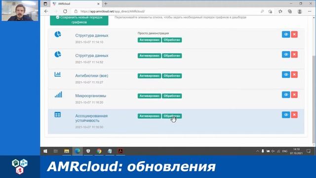 Новый функционал AMRcloud: дашборды смотреть онлайн