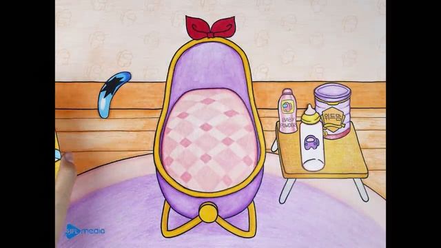 Take care of BABY AMONG US Ver.2 - Stop Motion Paper смотреть онлайн