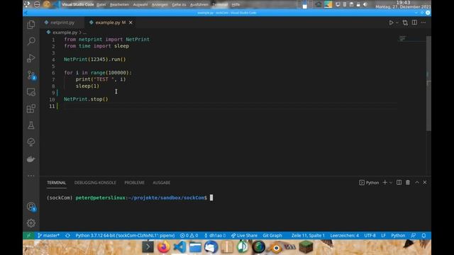 NetPrint send your python print() to your smartphone смотреть онлайн