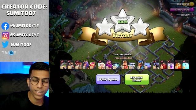 easiest way to 3 star DARK AGES QUEEN challenge (Clash of Clans) смотреть онлайн