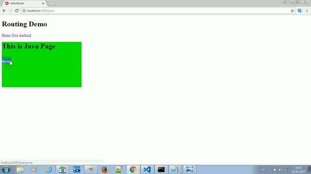 Angular Routing (Angular 4) : Nested Child Routes - #7 смотреть онлайн