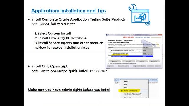 How to install OATS without any issues #OATS_Automation Tutorial 02 смотреть онлайн