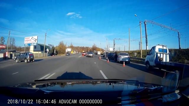 Лобовое столкновение. Нефтебаза. Смоленск. 22.10.2018. смотреть онлайн