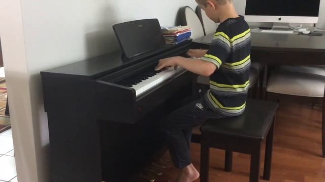 Italian polka by rahmannon Итальянская полька Рахманин piano cover by Maxim vorobiev смотреть онлайн