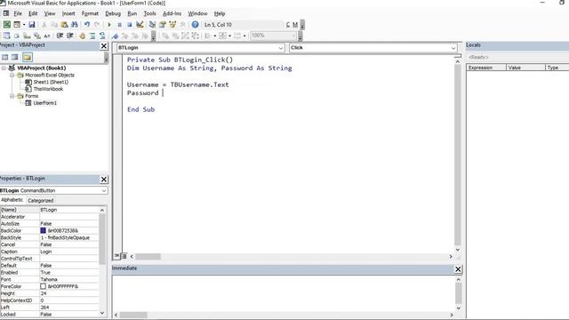 Membuat Form Login dengan VBA Excel Bagian 1 смотреть онлайн